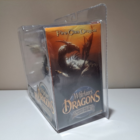 Spawn MCFARLANE'S DRAGONS FIRE CLAN DRAGON SERIES 1 In Box - Picture 4 of 9
